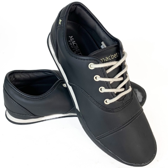 macbeth Other - Macbeth Mens US 8 Black Cement Gatsby Vegan shoes